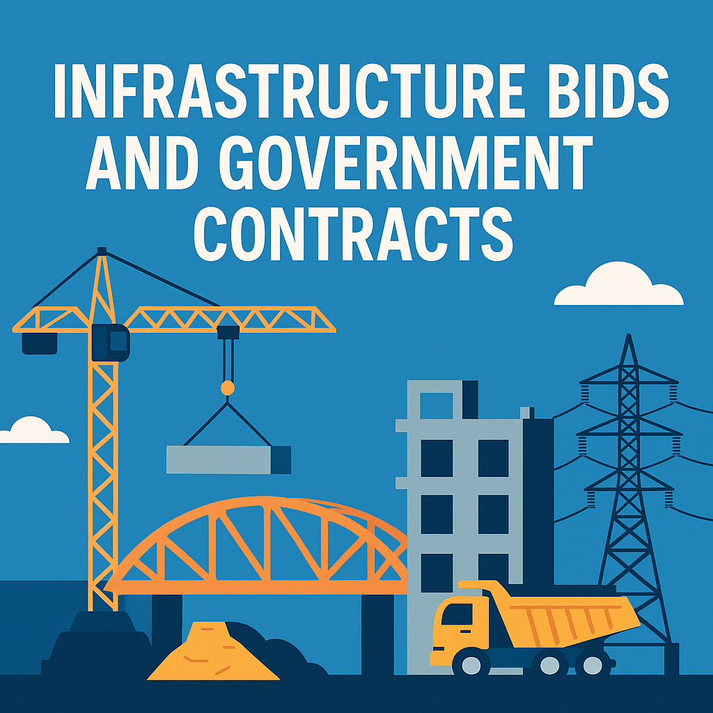 Infrastructure Bids and Government Contracts